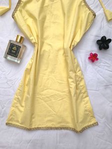 Corset Back Strappy Kurti 🌙