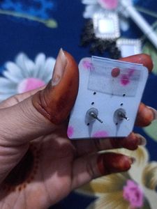 Mirror Beaded Earrings