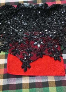 Beautiful Cape With Cutdana Work