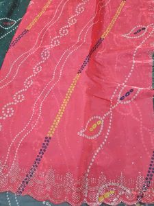 Poly Silk Saree With Blouse