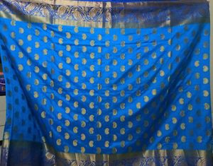 Blue 🔵 Saree