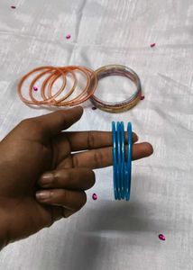 Colorful Beaded Bangle Set