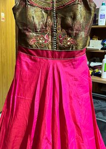 Rani Pink Ethenic Gown