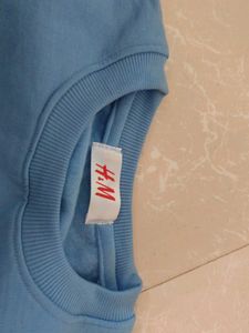 Cute Light Blue H&amp;M Sweatshirt