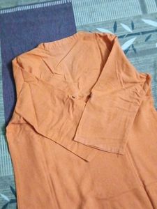 Orange Kurta