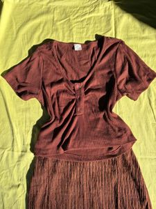 Ribbed Knit one piece top