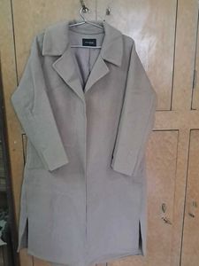 Minimalist Beige Overcoat