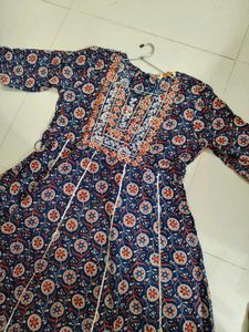 Floral Print Kurta