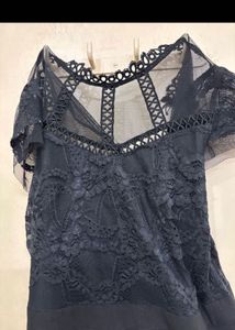 Only black full length jumpsuit