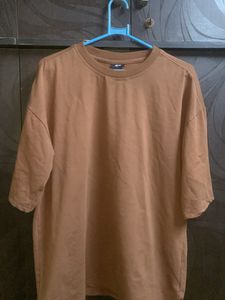 Mens H&M Drop Shoulder Tshirt