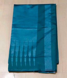 Elegant Teal Saree