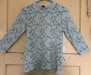 Lace Floral Top