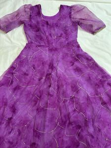 Prettiest Organza Dress(Y2k Print)💞
