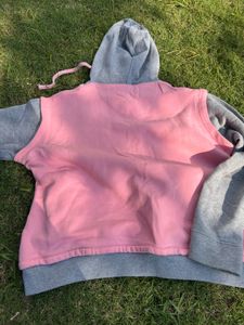 Pink Graphic Hoodie