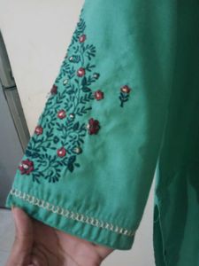 Embroidered Kurta Set