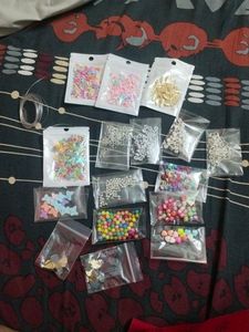 Resin Art Material Bits 17 Items
