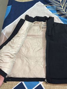 cropped Black jacket (Unisex )