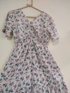 Branded White Flora Birthday Dress