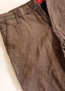 Checks Brown And Coffee Men Jeans