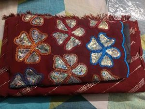 Singapore Chiffon Saree With Blouse