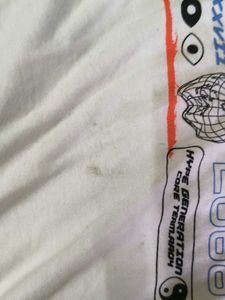 Graphic Print White T-Shirt