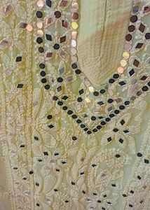 Lakhnavi Palazo Set With Dupatta.