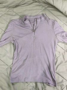Lavender Long Sleeve Top