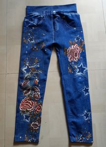 Denim Like Leggings