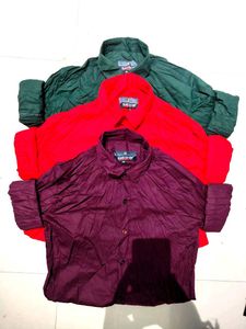 Colorful Collared Shirts - Bundle of 3