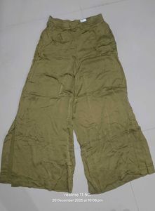Olive Green Palazzo Pants