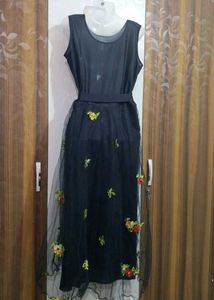 Black Floral Dress