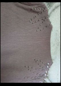 Moti Work Top Looking Wise Bhot Acha H 👍