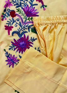 Kashmiri Embroidered Kurta Set