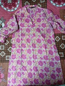 Floral Print Kurta