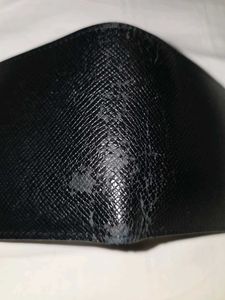 Black Leather Wallet Louis Vuitton