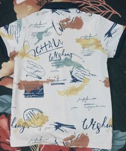 Stylish Graphic Print Polo Shirt