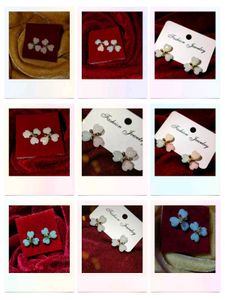 Flower Stud Earrings