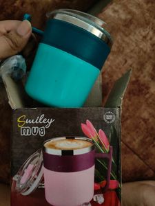 Coffee Mug With Insulated Lid