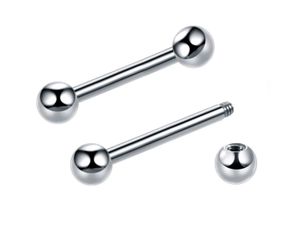 Externally Threaded Barbell
