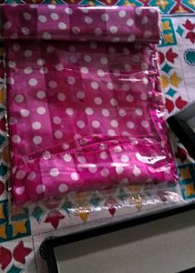New Unopened/Packaged Pink Polka Dot Scarf