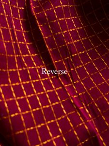 Handloom Cotton Silk Gadwal saree