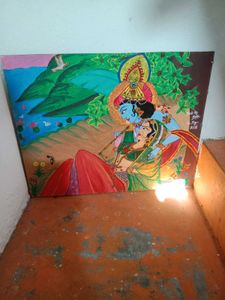 Lord Krishna Radha Amazing 😍 Painting