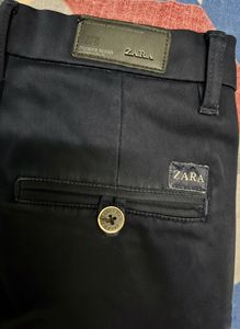 Zara Navy Blue Chinos