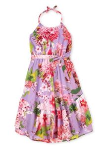 Floral Print Halter Sundress