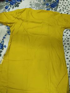 Elegant Mustard Kurta