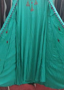 Gown With Long Coat
