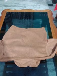 Tan Cropped Jacket