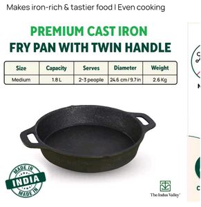 Cast Iron Frying Pan INDUS VALLEY