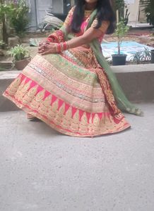 Banarsi Lehanga With Full Gota Work )(Only F