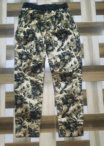 Floral Print Pants